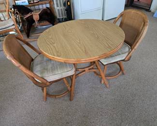 Table and chair set