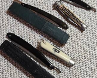 Knives, razors
