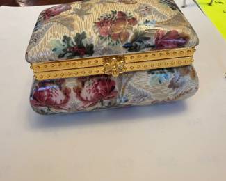 vintage trinket box