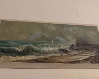 Painting of ocean
