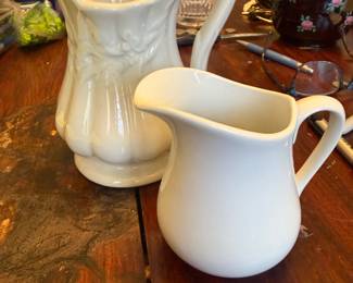 Ceramic pitchers
