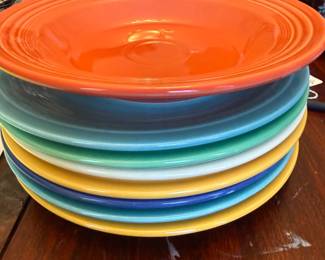 Fiestaware salad plates