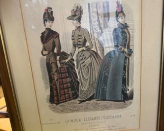 19th century LaModa Elegante Ilustrada