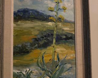 Cactus painting