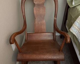 Antique rocking chair