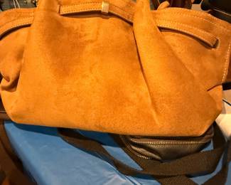 suede leather new purse