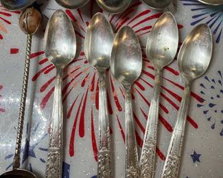 Silver plated Demi spoons