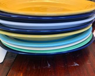 Fiestaware dinner plates
