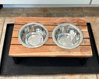 Elevated Small dog dishes,  $8