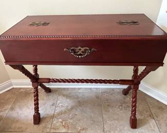 Desk/Console, 36'W x 17.5"D x 33"H,  $175