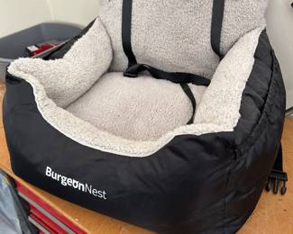 BurgeonNest dog car seat, $15