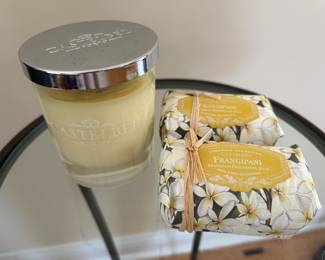 Castelbel Porto candle, $10, 2 Castelbel soaps,  $5