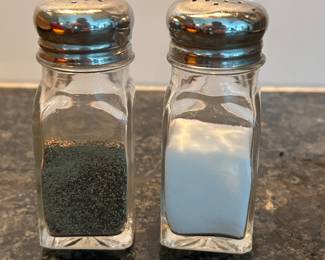 S & P shakers,  $4