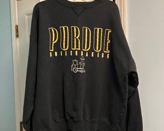 Black Purdue XXL Sweatshirt,  $10