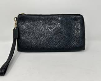 Coach double zipper wallet wristlet, was $20, NOW $14