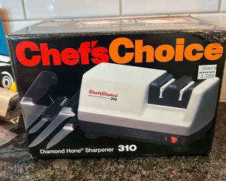 Chef's Choice Knife sharpener, $20