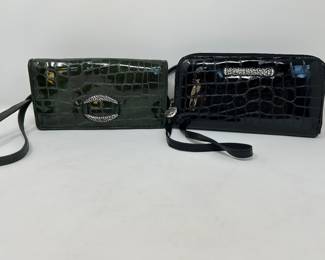 Brighton Wallet purses,  Green and Black,   was $15 each, NOW $10 each