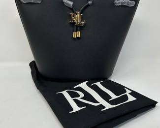 NEW Ralph Lauren Andie Drawstring Bag, $150