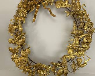 Dresdan Style Petites Choses Wreath, 15"D,  $45