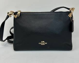 COACH Pebbled Leather Mia Crossbody, $95