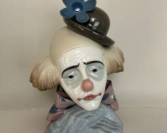 Lladro "Pensive Clown",  $115