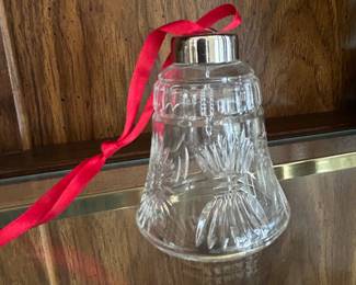 Waterford Millennium Series Crystal Bell, $20