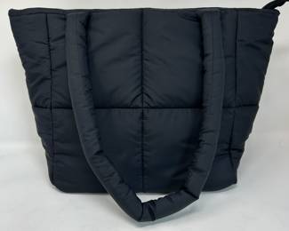 Quilted Puffy tote bag, $14