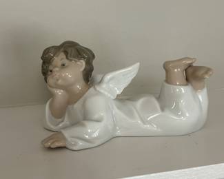 Lladro Angel laying down, $20