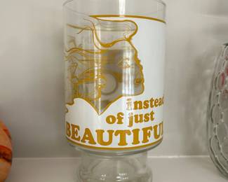 Additional view of I'd rather be rich glass~