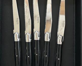 Aet of 5 Barenthal steak knives,  $20