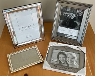 5" x 7" Frames,  $6 each,  Smaller Frames,  $5 each