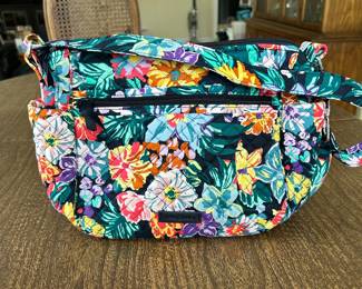 Vera Bradley On the Go Crossbody bag, Happy Blooms pattern,  $18