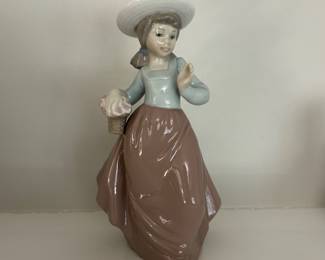 Nao Lladro, "Out For A Stroll",  $20