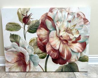 Floral Canvas Picture, 22"H x 24"W,  $30