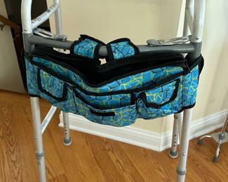Folding Walker with walker bag, $10