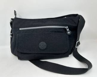 Kipling Syro Black Crossbody nylon handbag, was $16, NOW $10