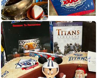 NFL collectibles featuring Tennessee Titans and more