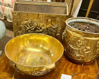 Vintage brass pieces