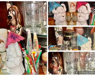 Tiki bar collection – vintage barware, drinkware, glasses, and more!