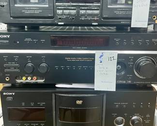 Vintage Sony Dual Cassette Deck