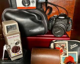Vintage camera lot