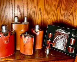 Vintage flasks