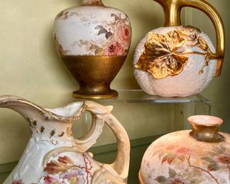 Antique Royal Dalton vase and more