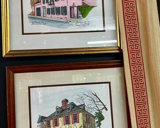 Signed & numbered lithographs by Tommy Johnston 