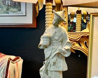 Asian inspired lamp