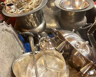 We Dealt It, You Smelt It- Silver plate lot