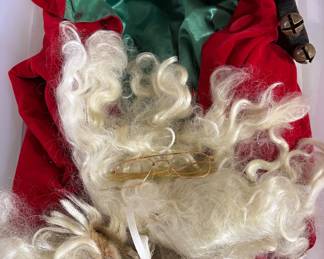 Vintage Santa Costume (1950s?) Complete Outfit!
