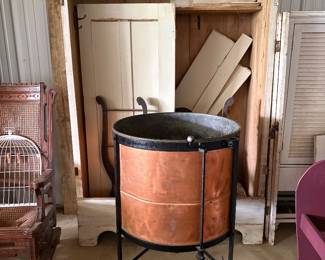 Vintage Copper Washtub