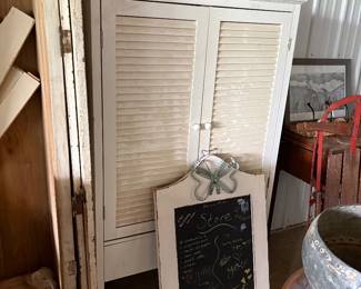 Shabby Chic/Cottage Core Cupboard