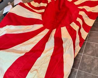 9’x5’ Japanese Flag, hand sewn